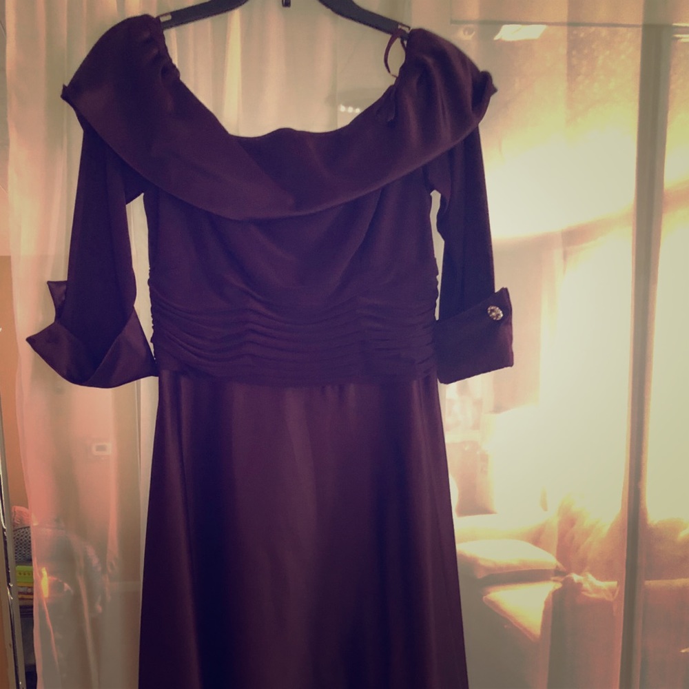 Purple Evening Dress